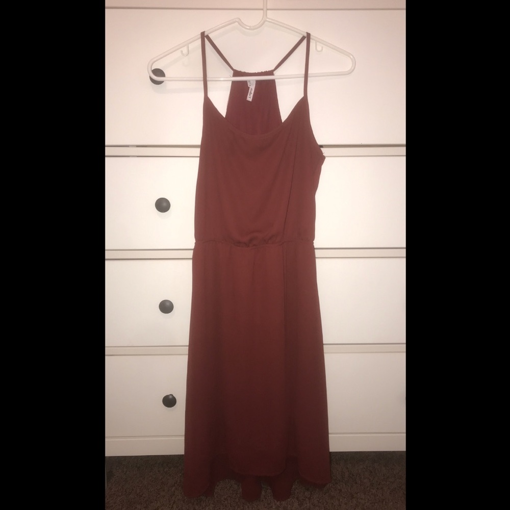 Maroon/ burgundy dress